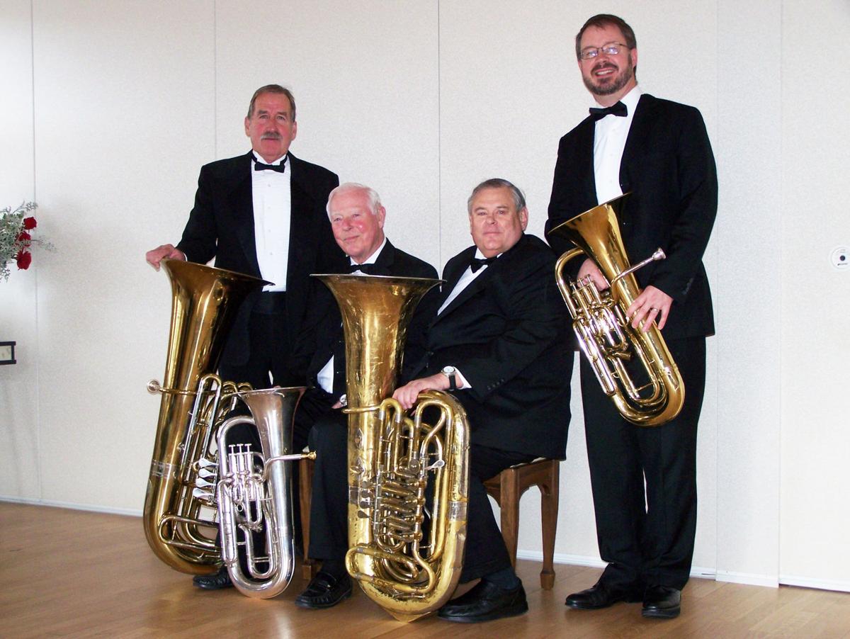 Astoria Tuba Quartet Oregon Coast Council for the Arts