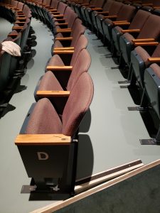 Alice Silveman aisle after cleaning