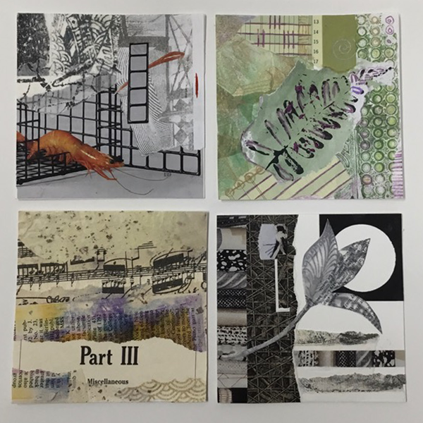 Four Mini Collages - Oregon Coast Council for the Arts