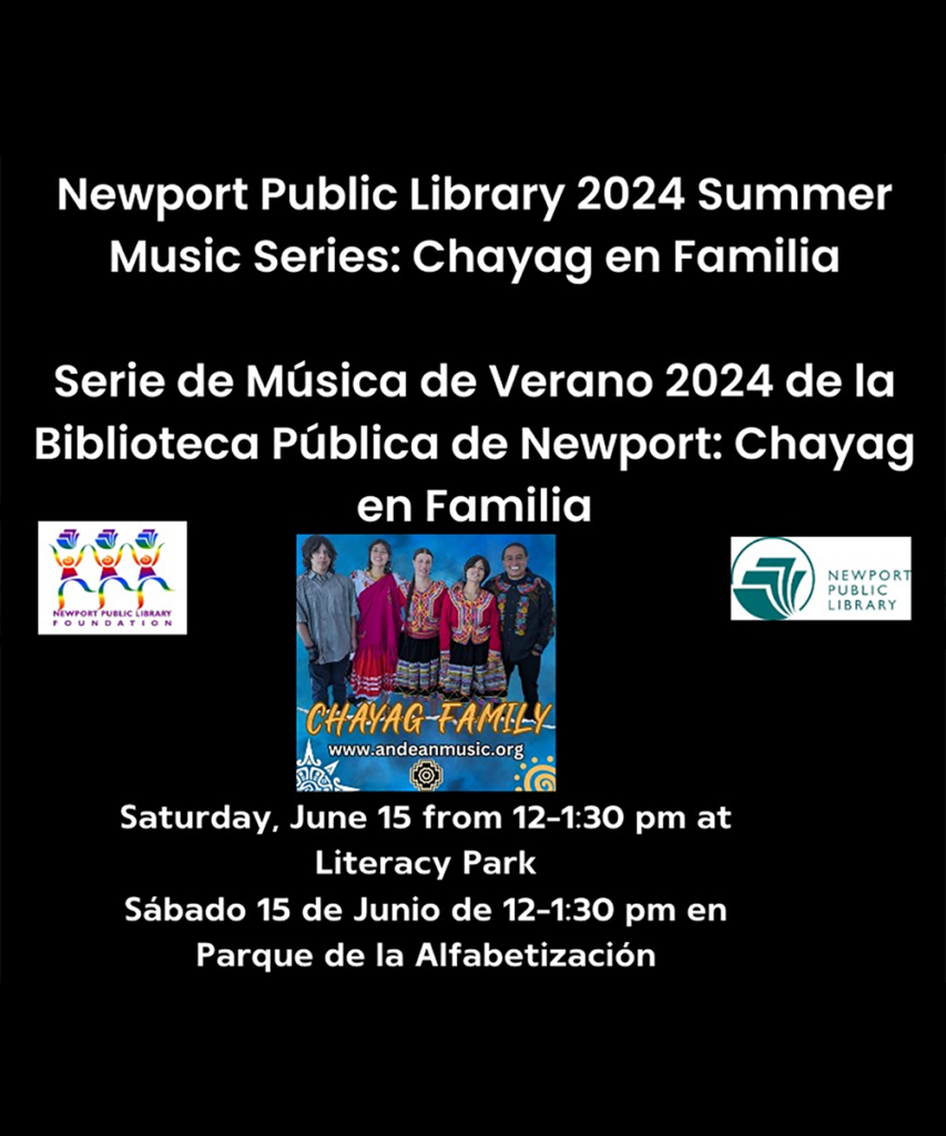 Chayag En Familia (newport Library Summer Music Series) - Oregon Coast 