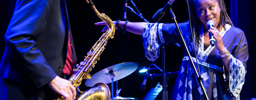 Photo from Oregon Coast Jazz Party 2024 featuring Ken Peplowski and Niki Haris