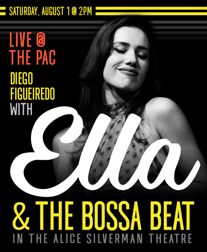 Poster for Diego Figueiredo with Ella & The Bossa Beat