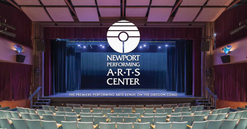 Photograph of the 371-Seat Alice Silverman Theatre at Newport Performing Arts Center in Newport, Oregon