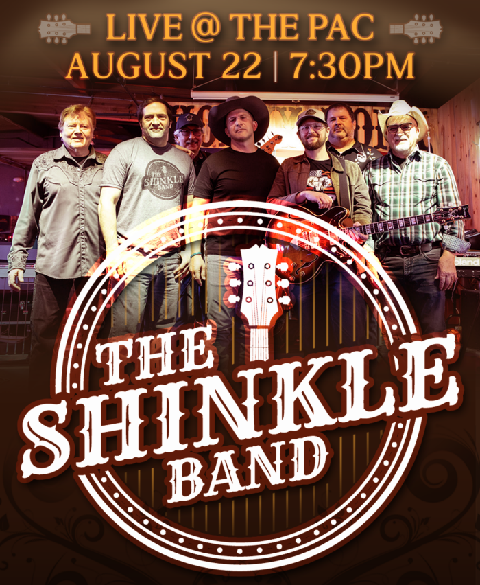 Photo of The Shinkle Band - Country Music group - wiht their logo