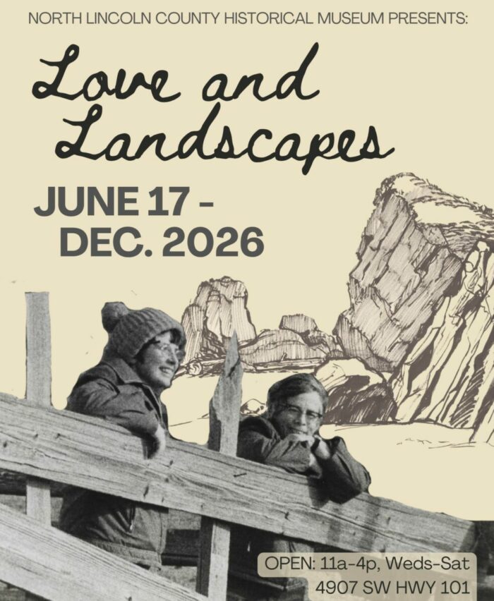 Poster for Love and Landscapes Exhibit