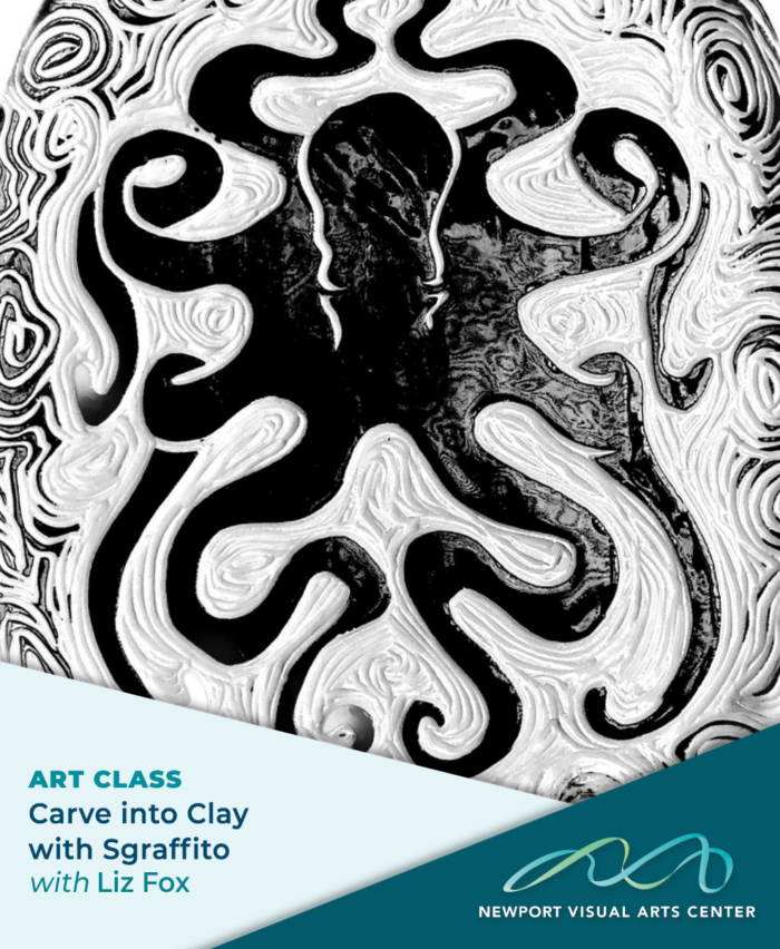 Poster for Carve into Clay with Sgraffito