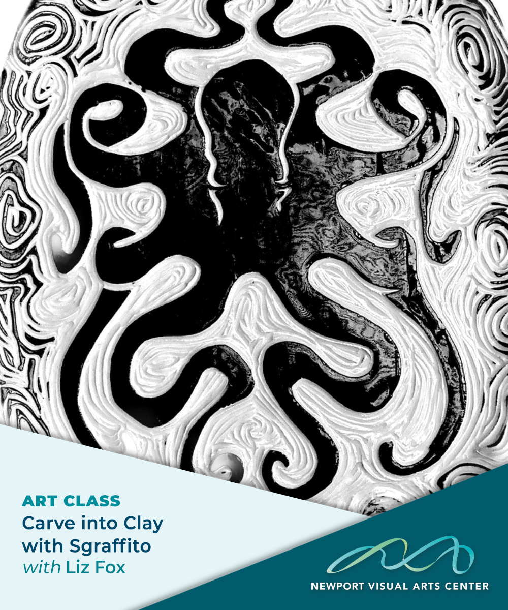 Poster for Carve into Clay with Sgraffito