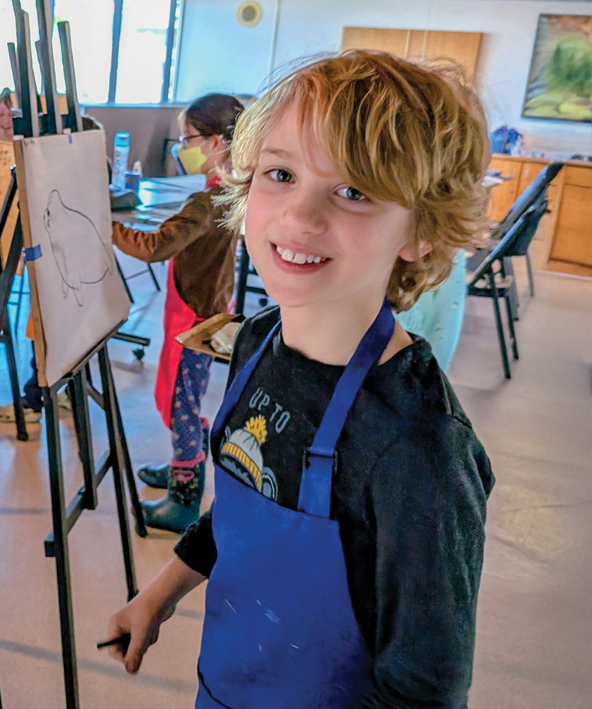 Child Artist at Oregon Coast Council for the Arts - Newport Visual Arts Center