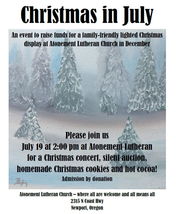 Poster for Christmas in July