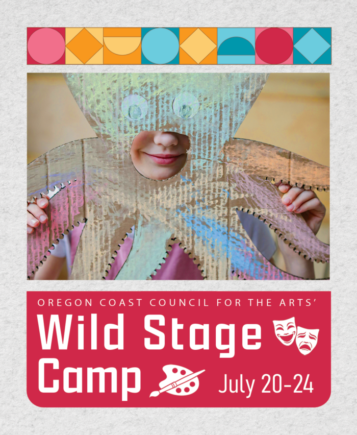 Poster for Wild Stage Camp at Newport Visual Arts Center
