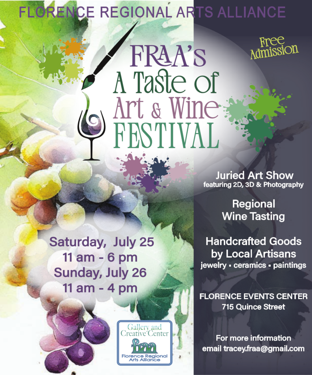 Poster for A Taste of Art & Wine Festival (Florence)