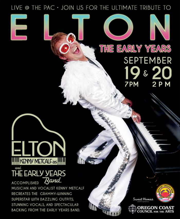 Poster for Elton - The Early Years - with Kenny Metcalf