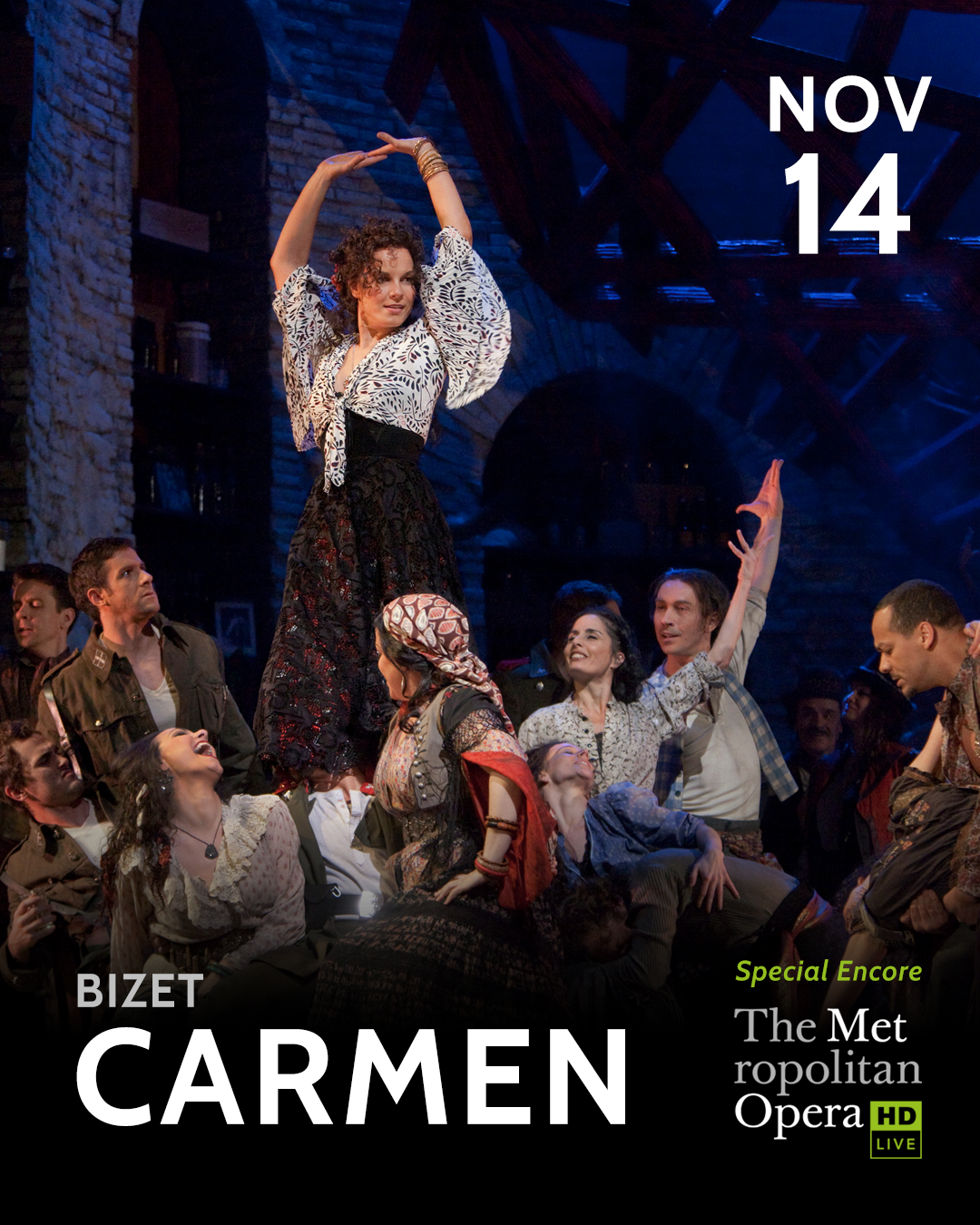 Poster for Met Opera - Carmen - Special Encore