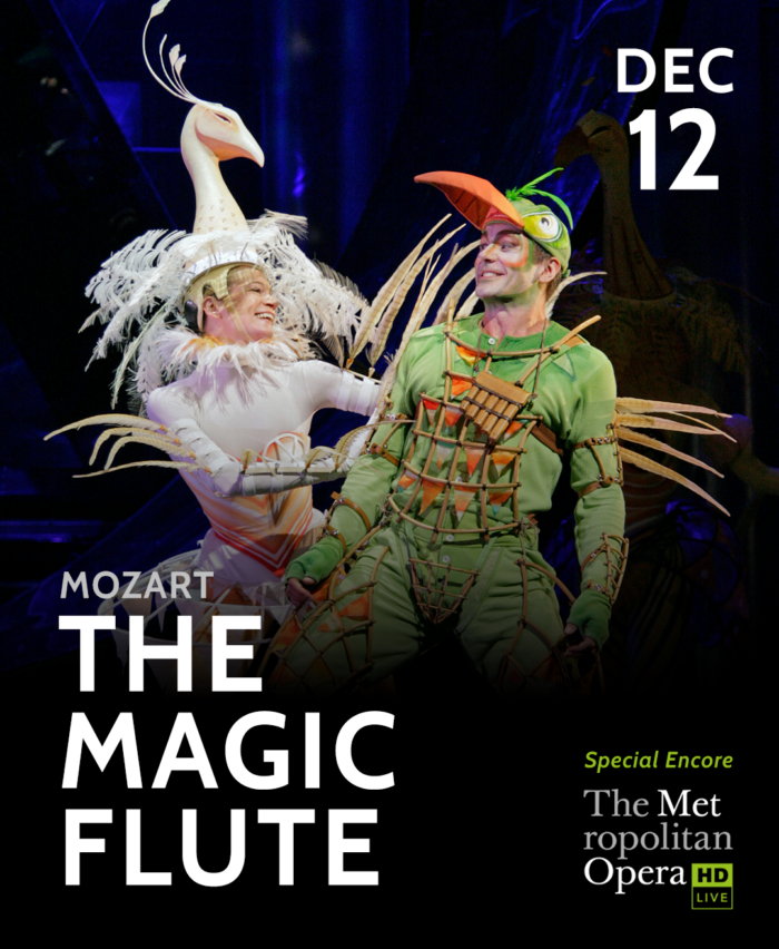 Poster for The Magic Flute - Met Opera
