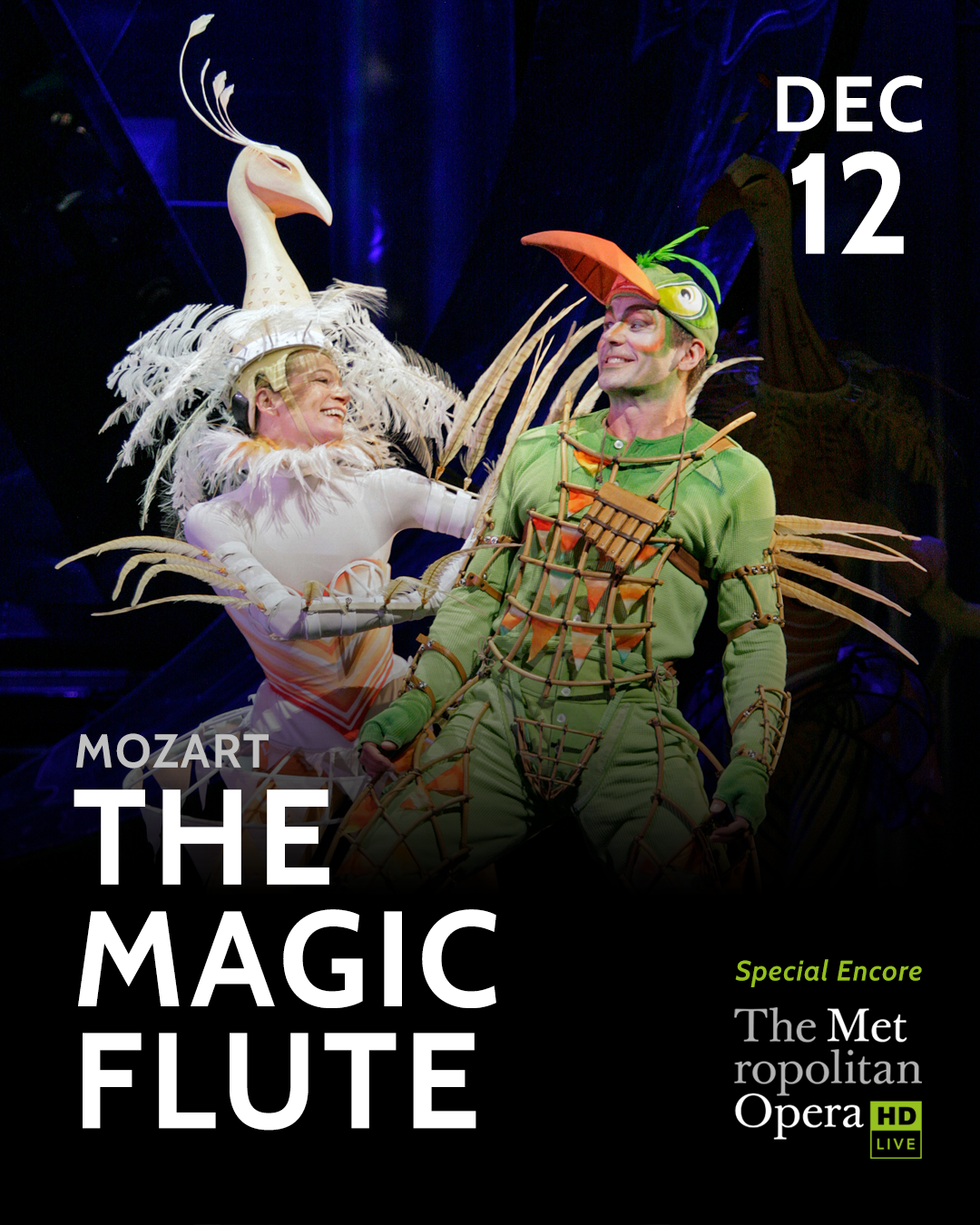 Poster for The Magic Flute - Met Opera