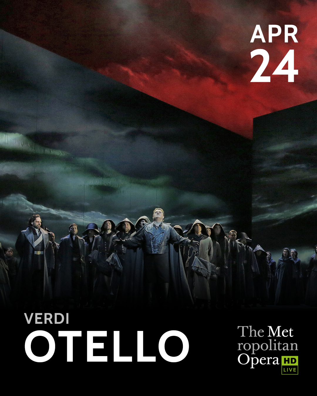 Poster for Otello - Met Opera Live in HD