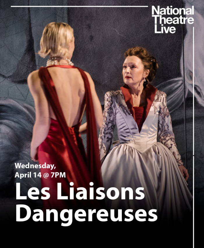 Poster for Les Liaisons Dangereuses (National Theatre Live)
