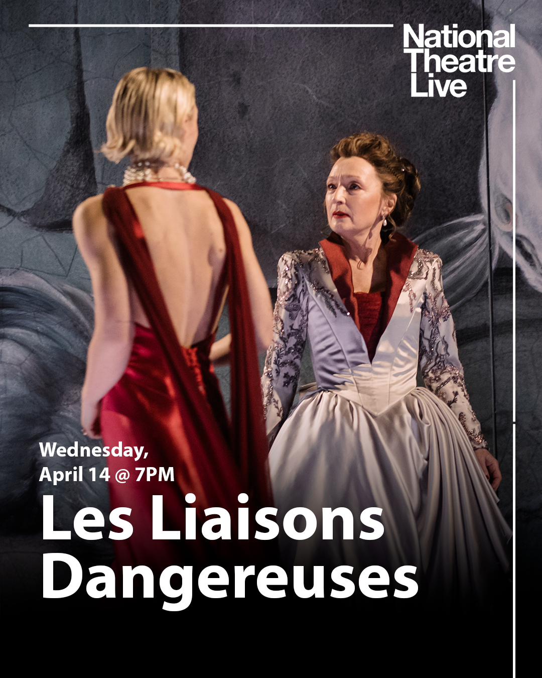 Poster for Les Liaisons Dangereuses (National Theatre Live)