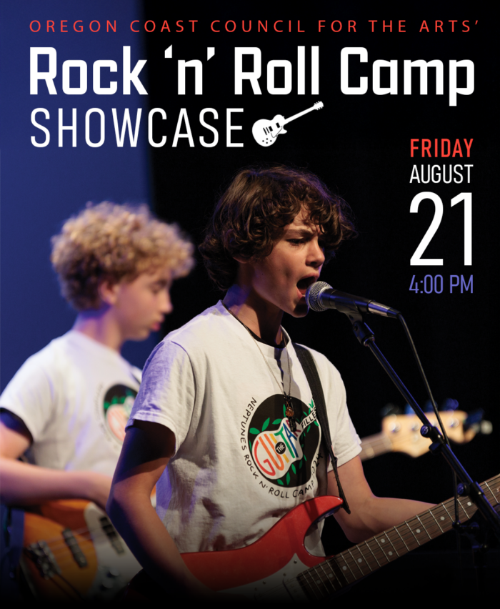 Poster for Rock 'n' Roll Camp Showcase