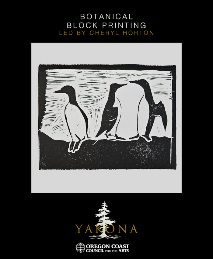 Poster for Yakona - Botanical Block Printing