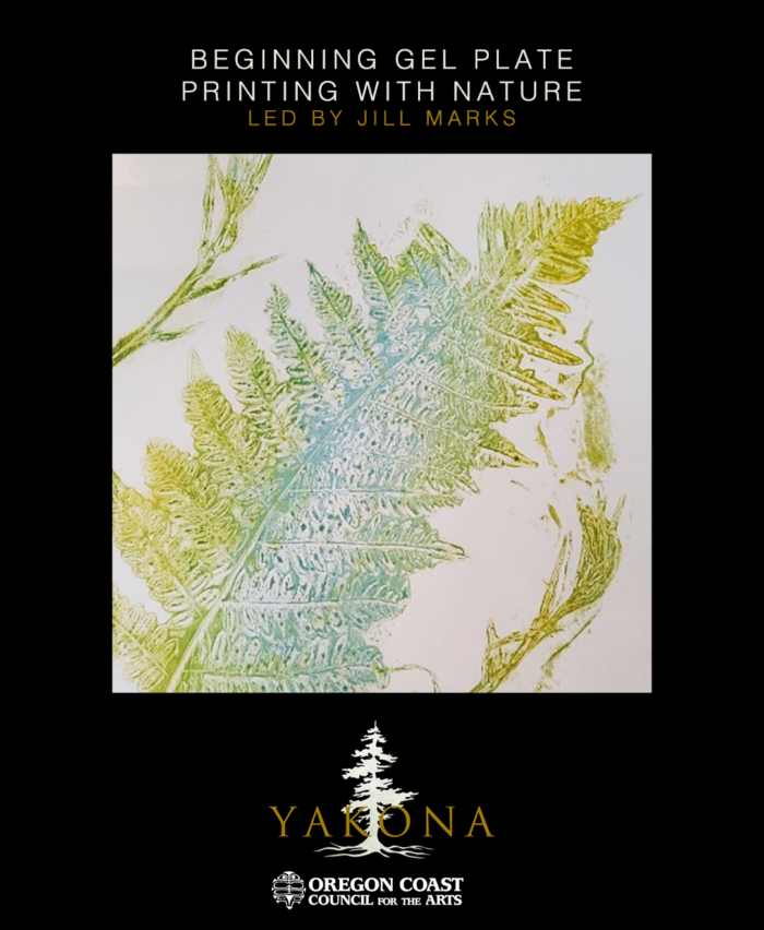 Poster for Yakona - Beginning Gel Plate Printing