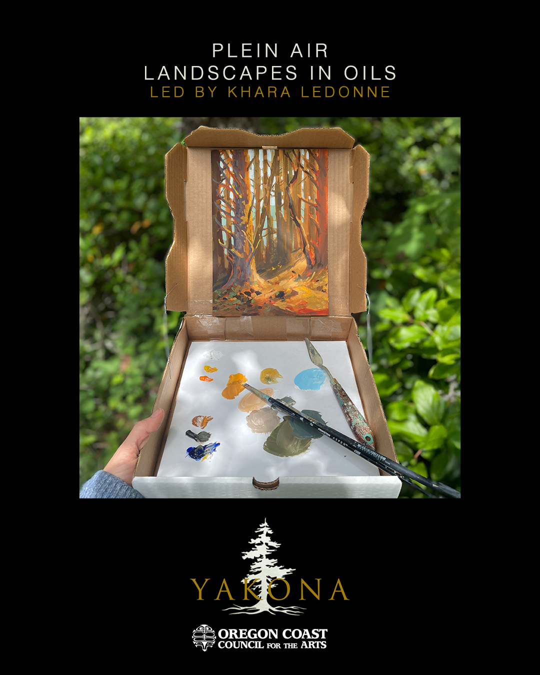 Poster for Yakona - Plein Air Landscapes in Oils