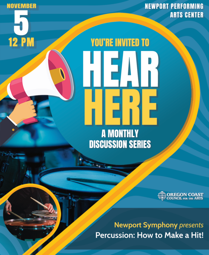 Hear Here - Percussion - How to make a Hit - presented by Newport Symphony Orchestra