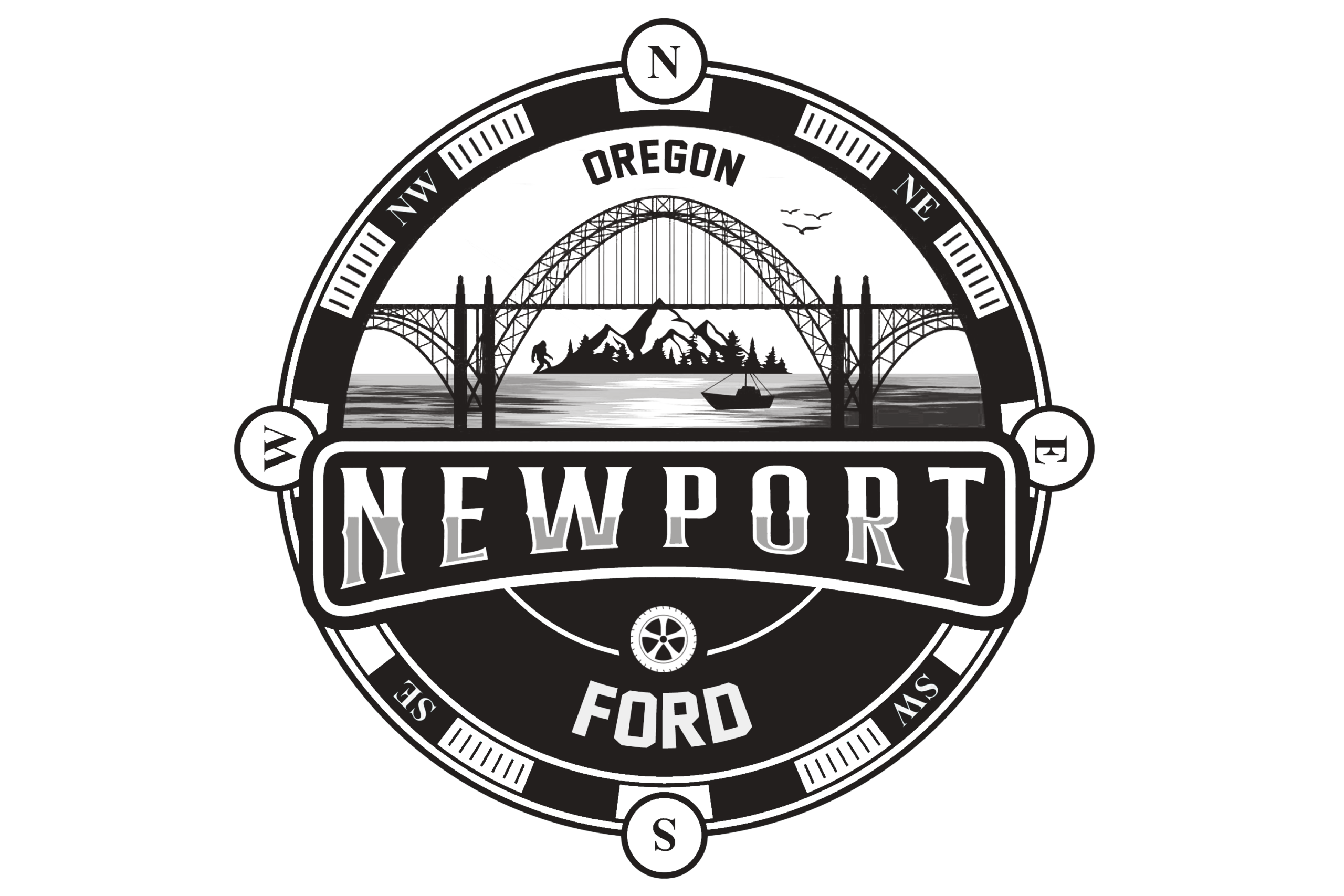 Logo - Newport Ford, Newport, Oregon