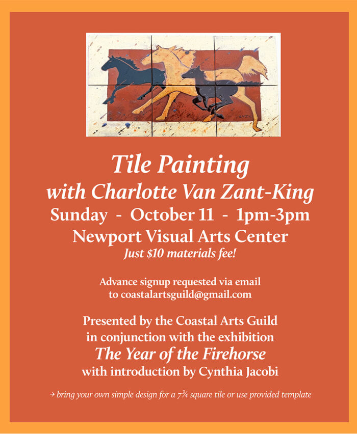 Tile Painting with Charlotte Van Zant-King