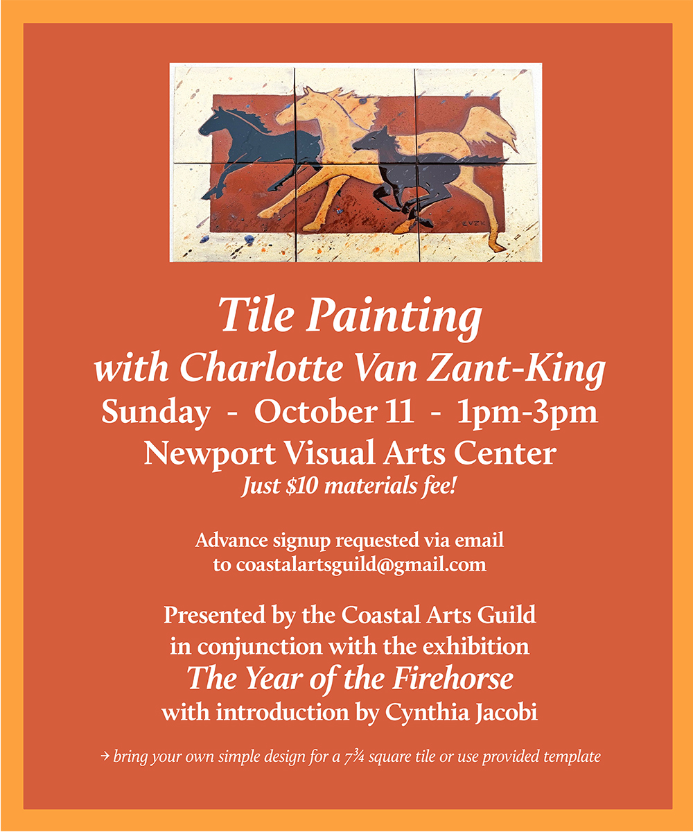 Tile Painting with Charlotte Van Zant-King