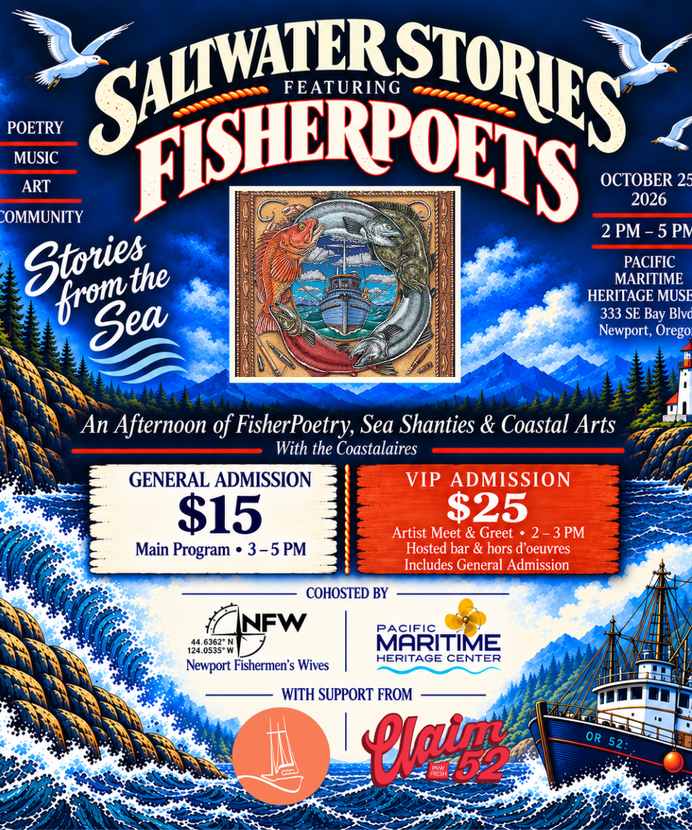 Saltwater Stories featuring FisherPoets - AI