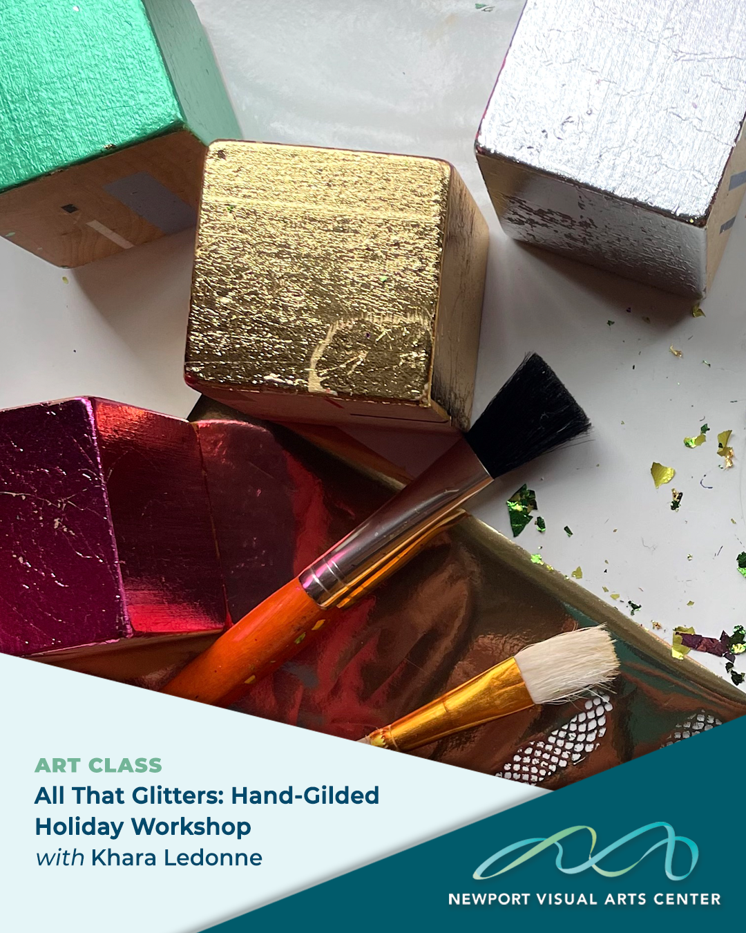 VAC Hand Gilded Holiday Workshop